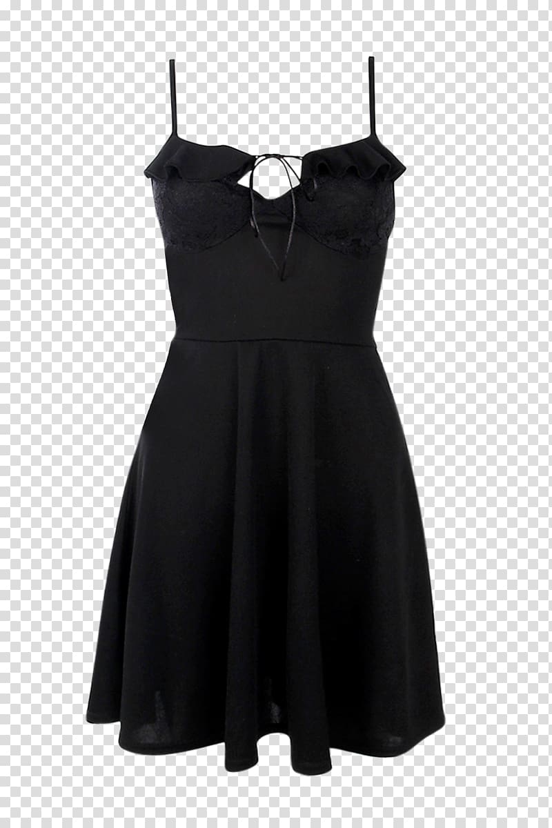 Little black dress Clothing Cocktail dress Formal wear, dress transparent background PNG clipart