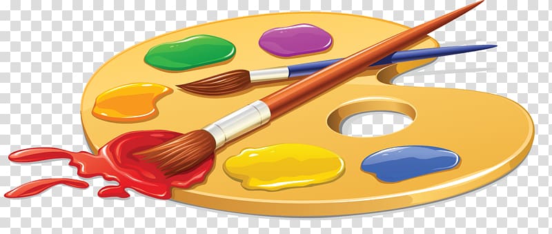 Palette Painting Brush , painting transparent background PNG clipart
