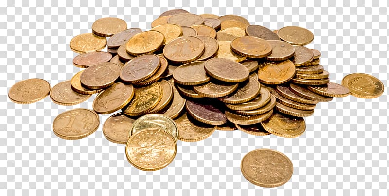 round gold-colored coin collection, Coin Money Currency, Coins transparent background PNG clipart
