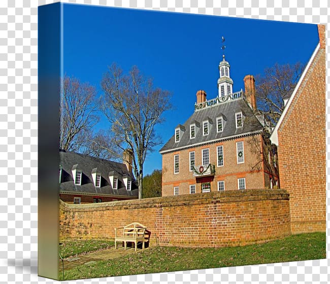 Colonial Williamsburg Manor house Printmaking Work of art Property, retro palace frame transparent background PNG clipart