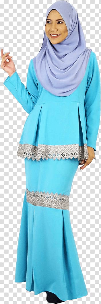 T-shirt Baju Kurung Robe Blouse Fashion, Islamic dress transparent background PNG clipart