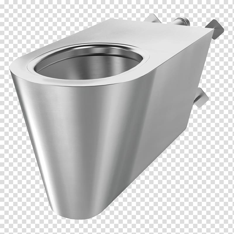 Toilet Stainless steel Bathroom Plumbing Fixtures Cuvette, toilet transparent background PNG clipart