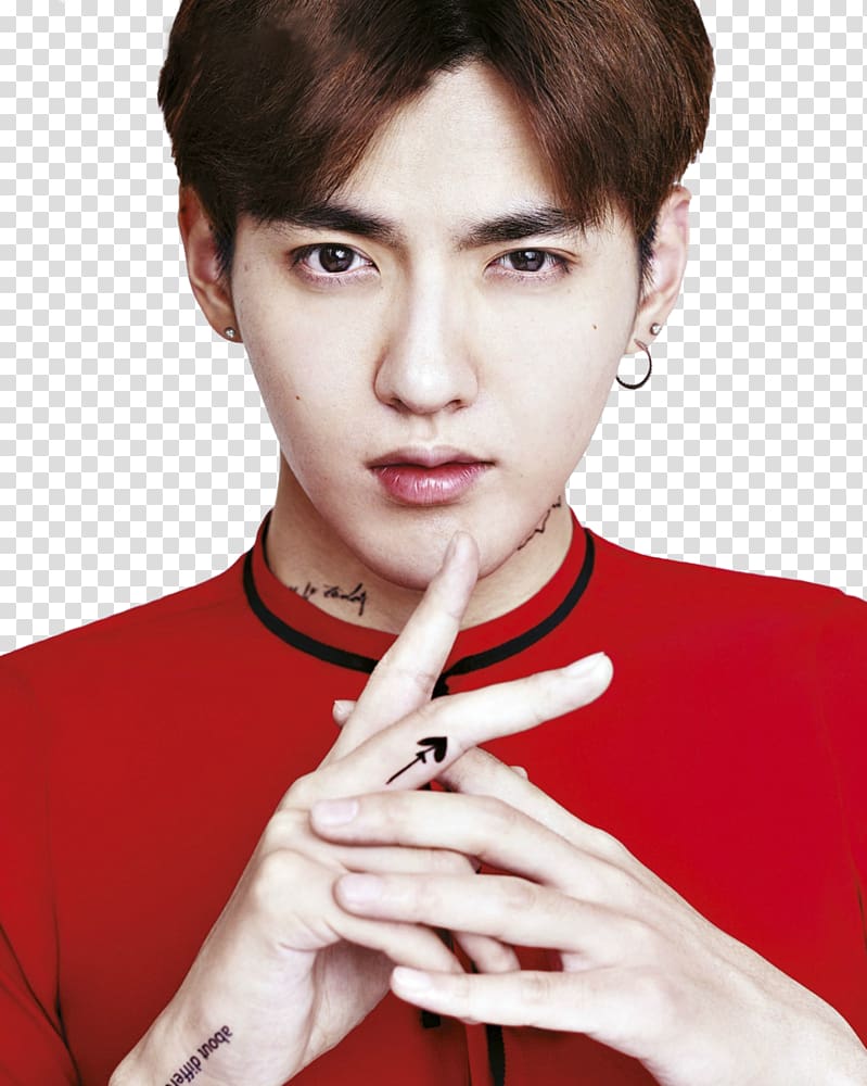 Kris Wu EXO Marie Claire Magazine Mr. Six, EXO transparent background PNG clipart