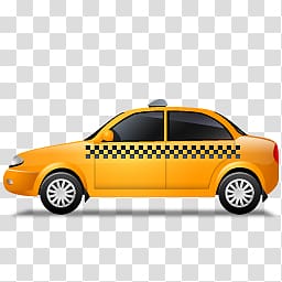 Taxi transparent background PNG clipart