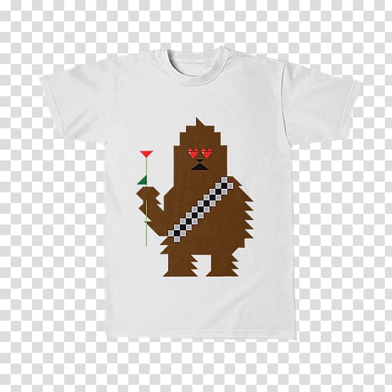 Chewbacca T-shirt R2-D2 Han Solo Anakin Skywalker, T-shirt transparent background PNG clipart