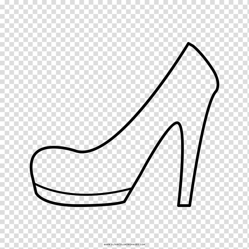 High-heeled shoe Drawing Absatz Coloring book, T-shirt transparent background PNG clipart