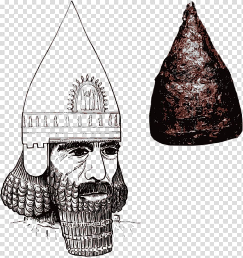 Neo-Assyrian Empire Ur Akkadian Empire Assyrian people, Helmet transparent background PNG clipart