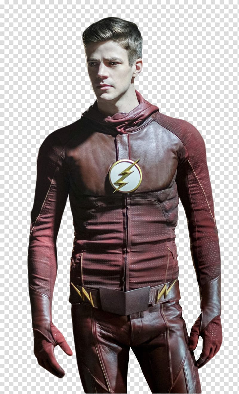 Grant Gustin The Flash Green Arrow Sara Lance, suit transparent background PNG clipart