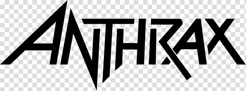 Logo Anthrax Thrash metal Heavy metal Musical ensemble, Logo Letter Font, P transparent background PNG clipart