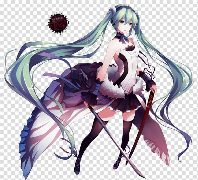 Hatsune Miku Anime Character Drawing, hatsune miku transparent background PNG clipart