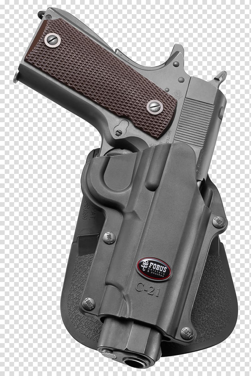 Browning Hi-Power Gun Holsters Paddle holster Browning Arms Company M1911 pistol, Concealed Carry transparent background PNG clipart