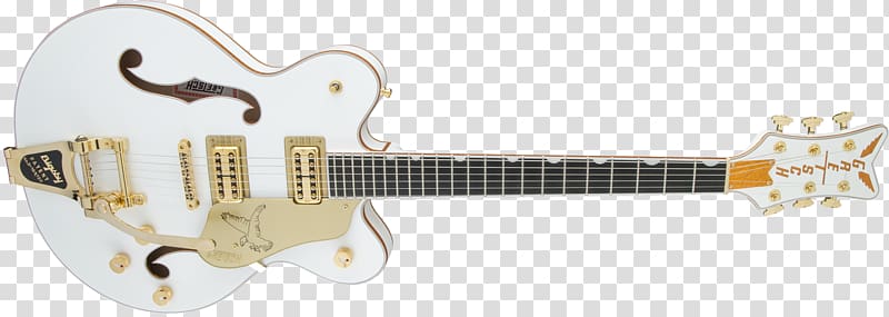 Gretsch White Falcon Gretsch 6128 NAMM Show Guitar, guitar transparent background PNG clipart