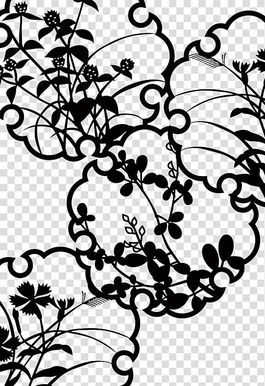 Pattern, Phragmites freehand floral pattern shading transparent background PNG clipart