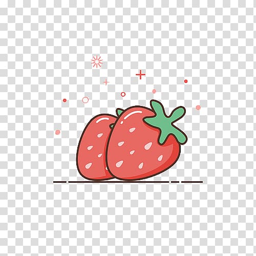Strawberry Cartoon Aedmaasikas, Strawberry cartoon transparent background PNG clipart