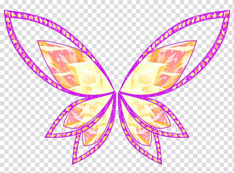 Bloom Flora Butterflix Sirenix Drawing, Rainbow love transparent background PNG clipart