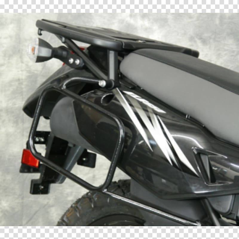 Motorcycle fairing Saddlebag Car Kawasaki KLR650 Pannier, car transparent background PNG clipart