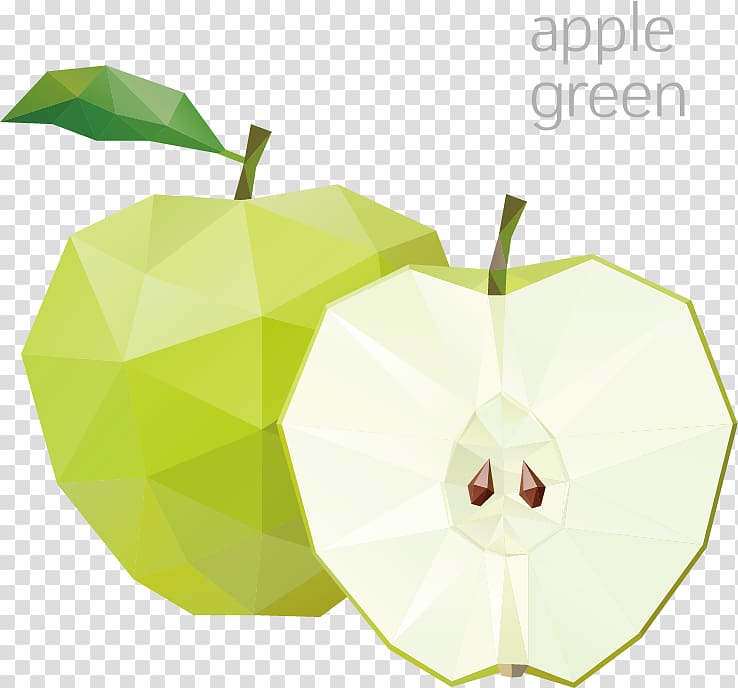 Sugar-apple Icon, Exquisite mosaic fruit apple transparent background PNG clipart