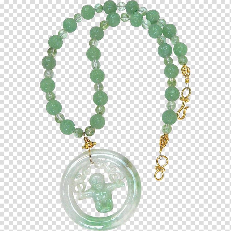 Jade Necklace Bead Locket Bracelet, necklace transparent background PNG clipart