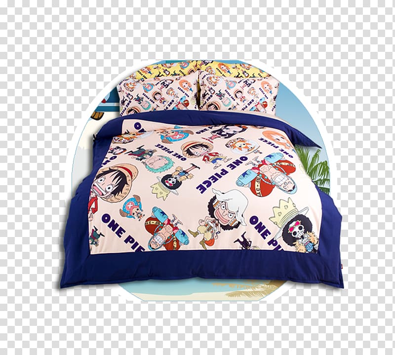 Bed sheet Poster Taobao Parure de lit, One Piece family of four transparent background PNG clipart