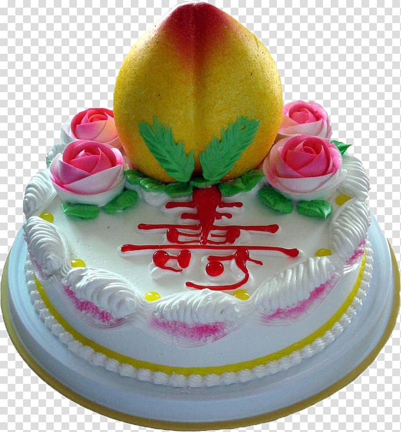 Birthday cake Chiffon cake Longevity peach Fruitcake Chocolate cake, Cake Series transparent background PNG clipart