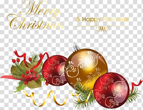 creative christmas ball transparent background PNG clipart