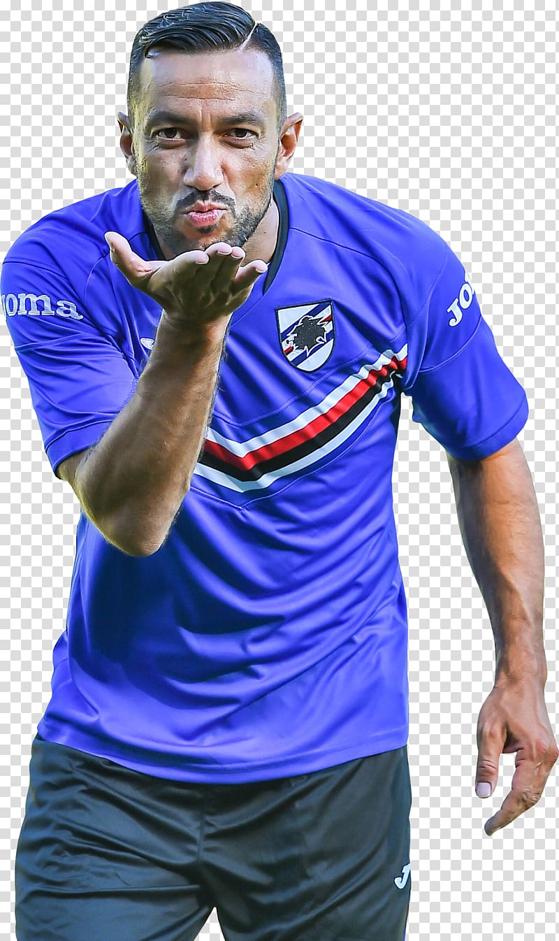 Fabio Quagliarella U.C. Sampdoria Torino F.C. 2017–18 Serie A Italy national football team, football transparent background PNG clipart