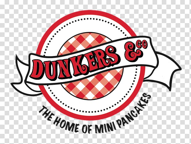 Dunkers & Co. the home of mini pancakes logo, Dunkers & Co Logo transparent background PNG clipart