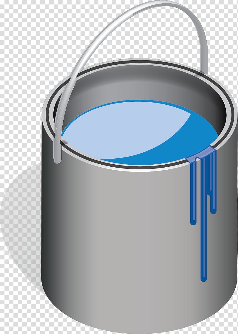 Water Bucket Computer file, A bucket of water transparent background PNG clipart