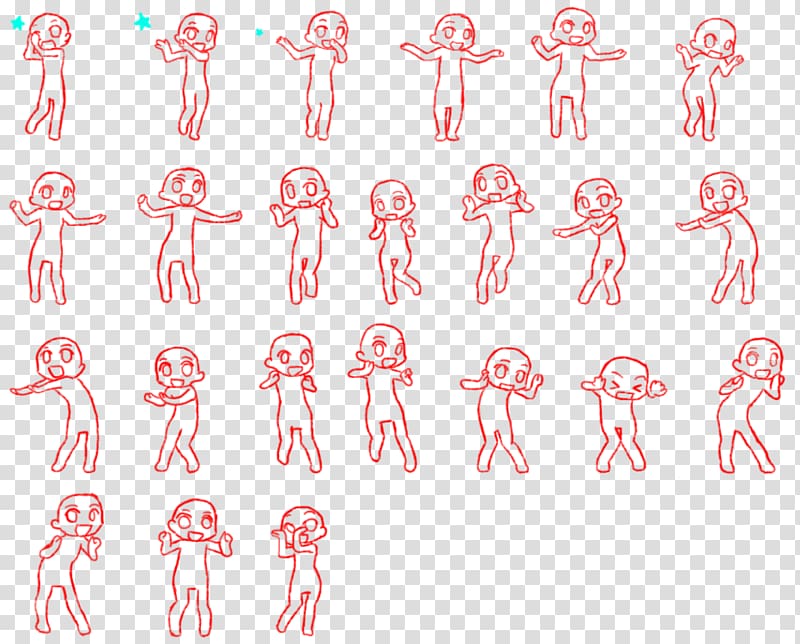 Chibi Drawing Anime Dance Animation, Chibi transparent background PNG clipart