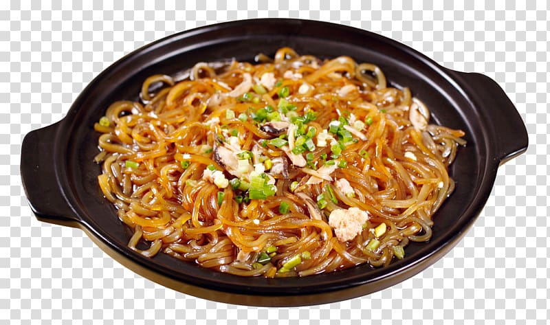 Lo mein Yakisoba Chow mein Fried noodles Sweet potato, Delicious casserole sweet potato flour transparent background PNG clipart