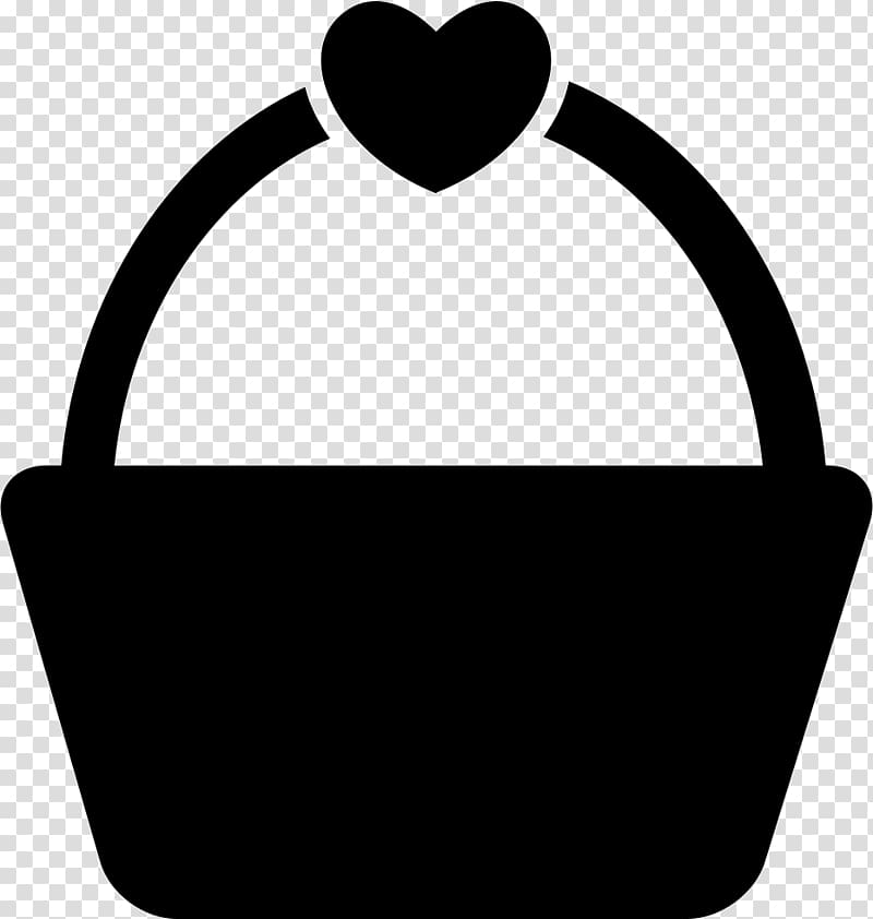 Picnic Baskets Silhouette Hamper, Silhouette transparent background PNG clipart