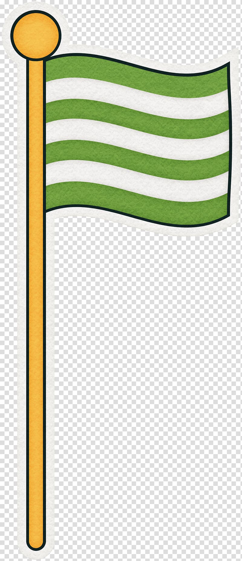 Flag Cartoon Green, Cartoon green stripes flag transparent background PNG clipart