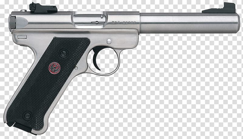 Ruger MK III Sturm, Ruger & Co. Ruger Standard .22 Long Rifle, gun transparent background PNG clipart