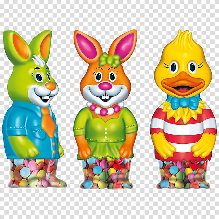 Easter Bunny Toy Animal, easter elements transparent background PNG clipart