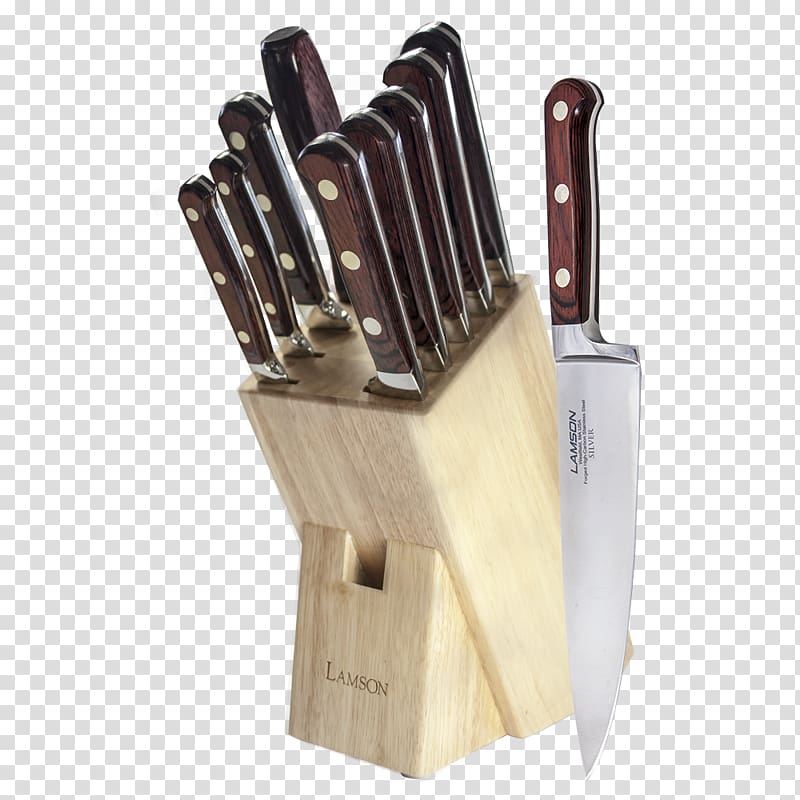 Chef\'s knife Solingen Tool Kitchen Knives, steak knife block transparent background PNG clipart