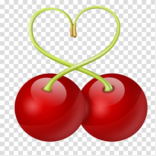 Cherry Computer Icons Heart , cherry invitation letter transparent background PNG clipart