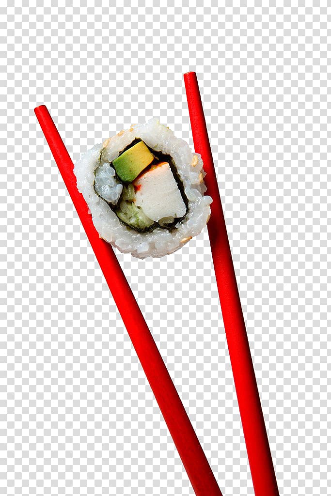 sushi rice ball dish, Sushi California roll Chopsticks Japanese Cuisine Sashimi, Sushi transparent background PNG clipart