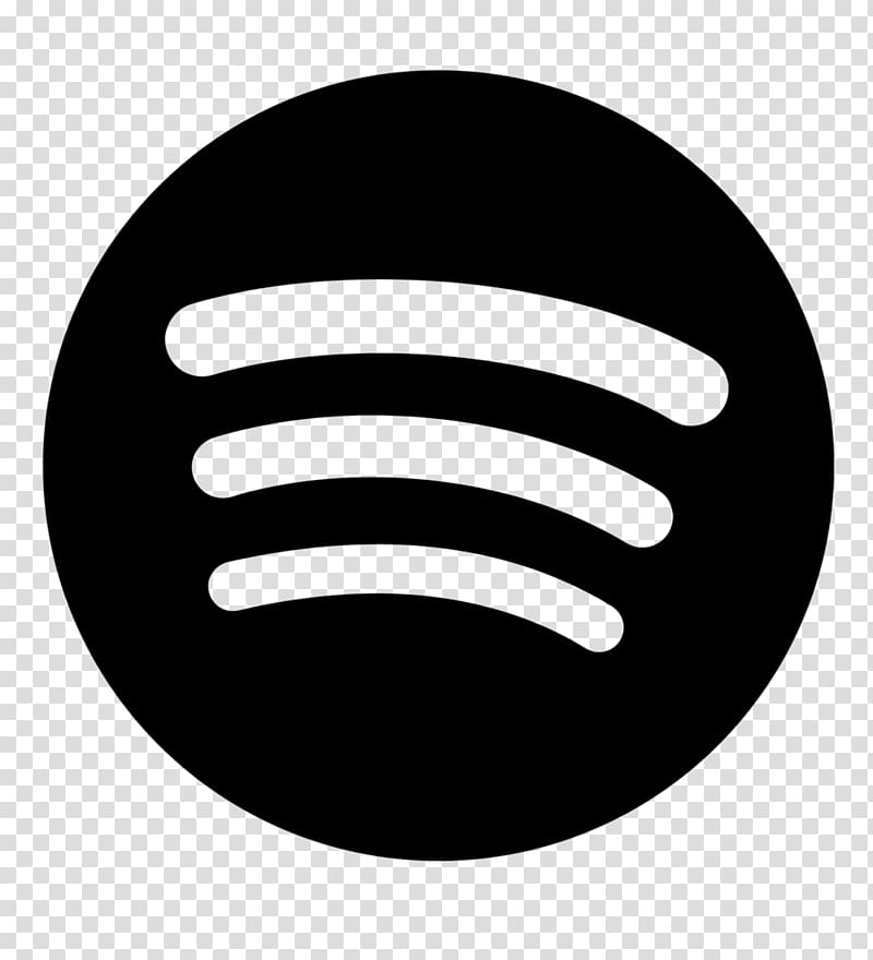 spotify logo black