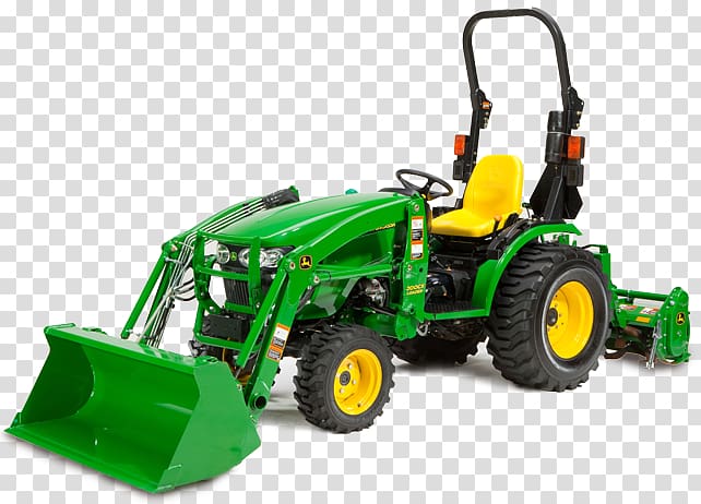 John Deere Circle Tractor Heavy Machinery Loader, Frontengine Rearwheeldrive Layout transparent background PNG clipart