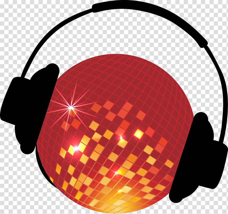 Quick Song Music, Gorgeous ball headphones transparent background PNG clipart