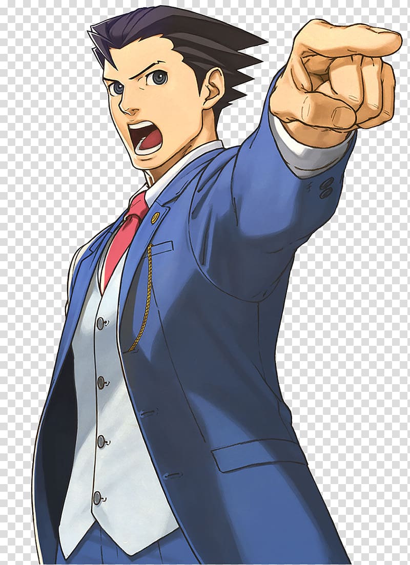 Phoenix Wright: Ace Attorney − Dual Destinies Apollo Justice: Ace Attorney Professor Layton vs. Phoenix Wright: Ace Attorney, Phoenix Wright transparent background PNG clipart