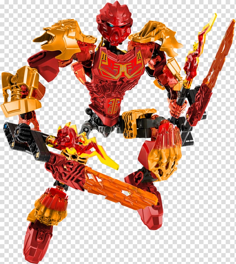 Bionicle Heroes LEGO 71308 Bionicle Tahu Uniter of Fire Toa, toy transparent background PNG clipart