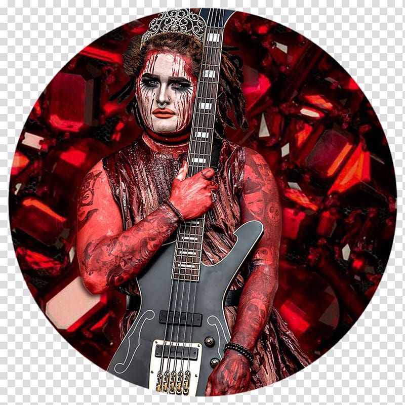 Devin Sola Motionless in White Necessary Evil Graveyard Shift Electric guitar, electric guitar transparent background PNG clipart