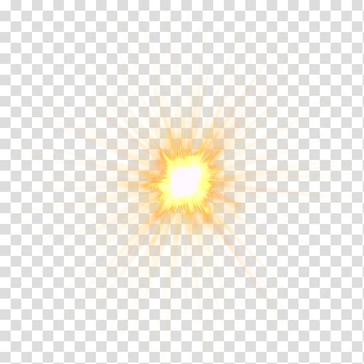 Sunlight Sky Yellow Desktop , sunrays transparent background PNG clipart