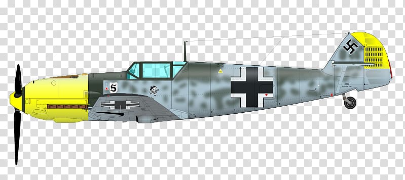 Germany Second World War Airplane Messerschmitt Bf 109 Hawker Typhoon, Wwii transparent background PNG clipart