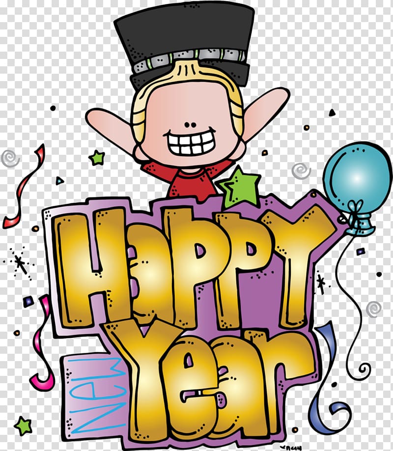 New Year\'s Day New Year\'s Eve Christmas , new year\'s day gallery transparent background PNG clipart