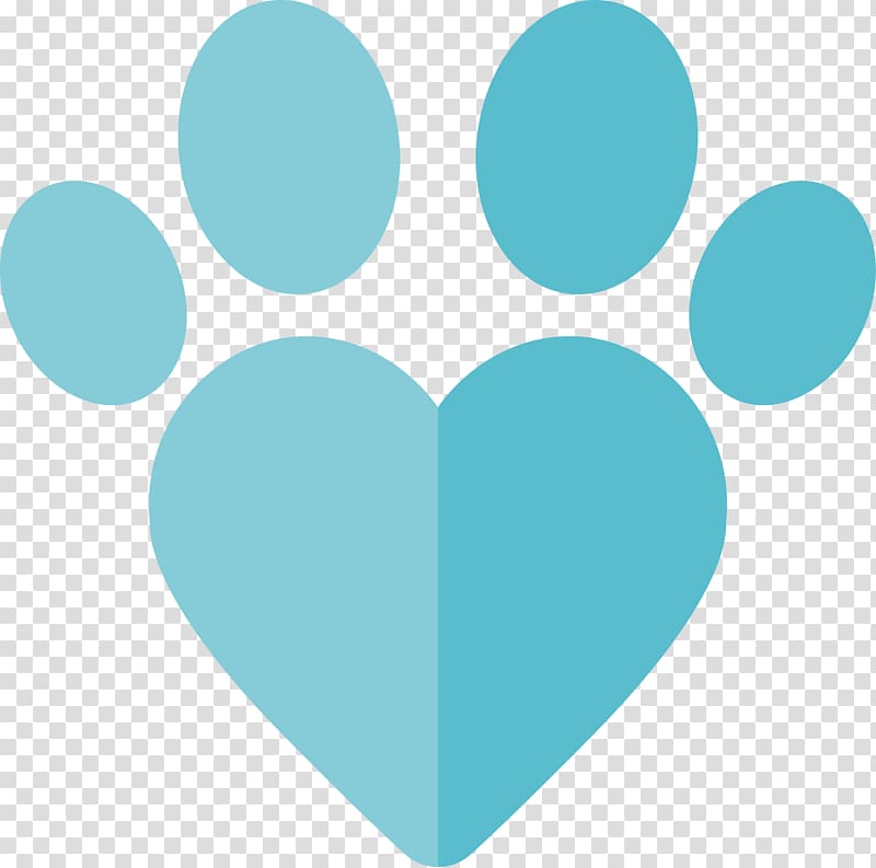 Dog Logo Pet, Creative Pet footprints transparent background PNG clipart