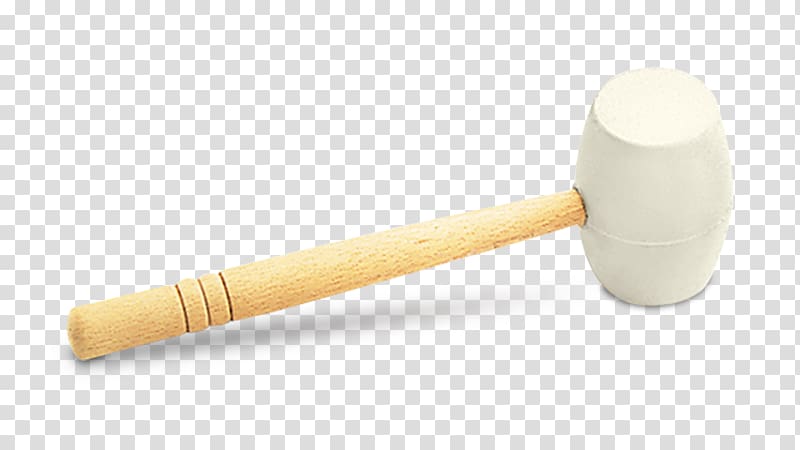 Hand tool Hammer Natural rubber Mallet, rubber wood transparent background PNG clipart