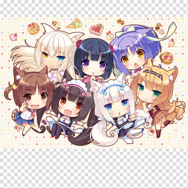 NEKOPARA Vol. 0 Desktop Neko Works Catgirl, Cat transparent background PNG clipart