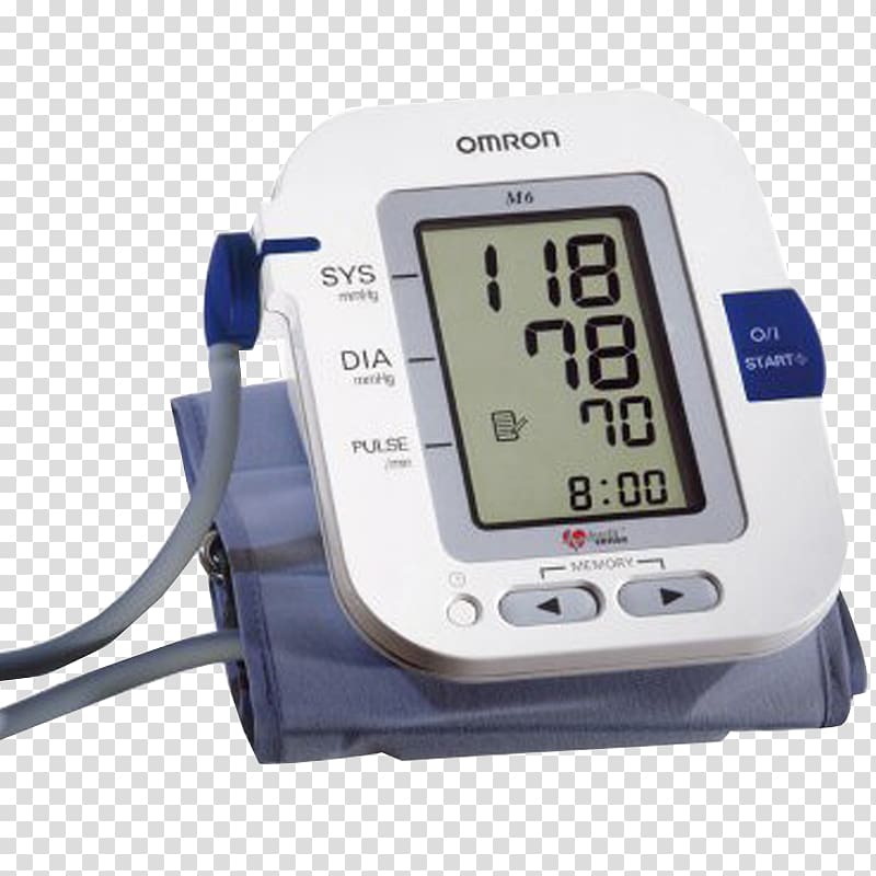 Omron Sphygmomanometer Blood pressure Monitoring Hypertension, blood pressure machine transparent background PNG clipart